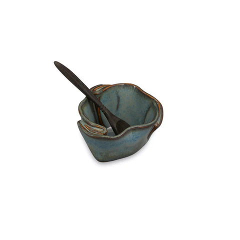 Hilborn Pottery - Tiny Pot (Medley Sable Edging)