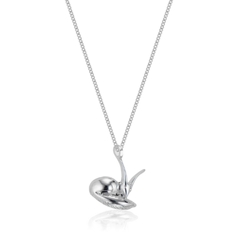 Serena Van Rensselaer Jewelry - Necklace - "Le Renard" Fox Charm - 14"-18" Adjustable (Silver) #LPP20Fns