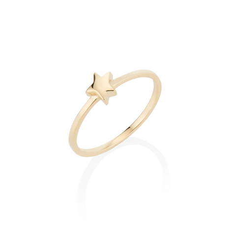 Serena Van Rensselaer Jewelry - Ring - "Étoile" Mini Star (14k Yellow Gold) #LPP8g