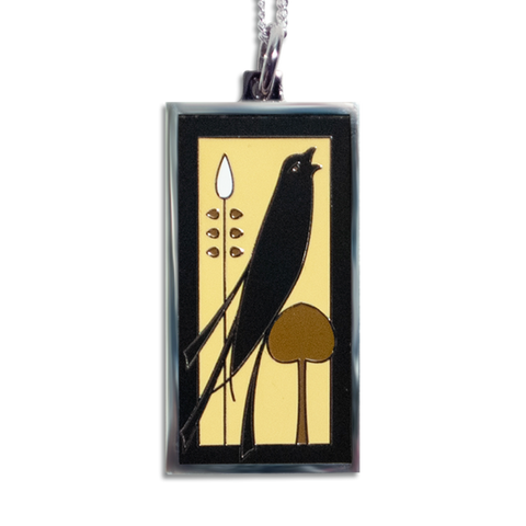Motawi Tileworks - Necklace - Songbird Pendant (Golden)