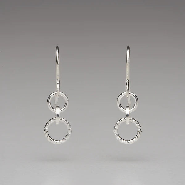 Nichole Collins - Earrings - Simple Twisted Circle #C766