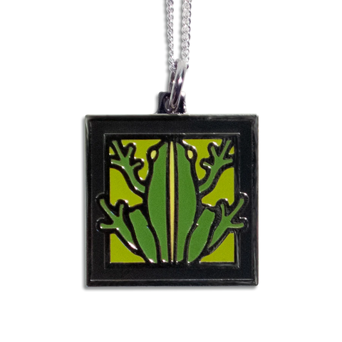 Motawi Tileworks - Necklace - Frog Pendant (Green)