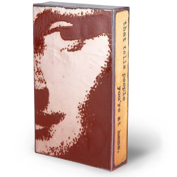 Llew - Spiritiles - Glass Over Copper - "Spirit of Muse" #001