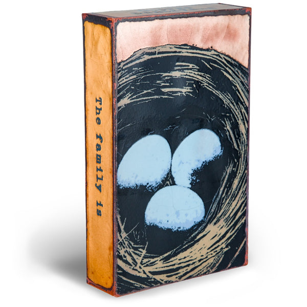 Llew - Spiritiles Glass Over Copper - "Masterpiece" #060 (RETIRED)