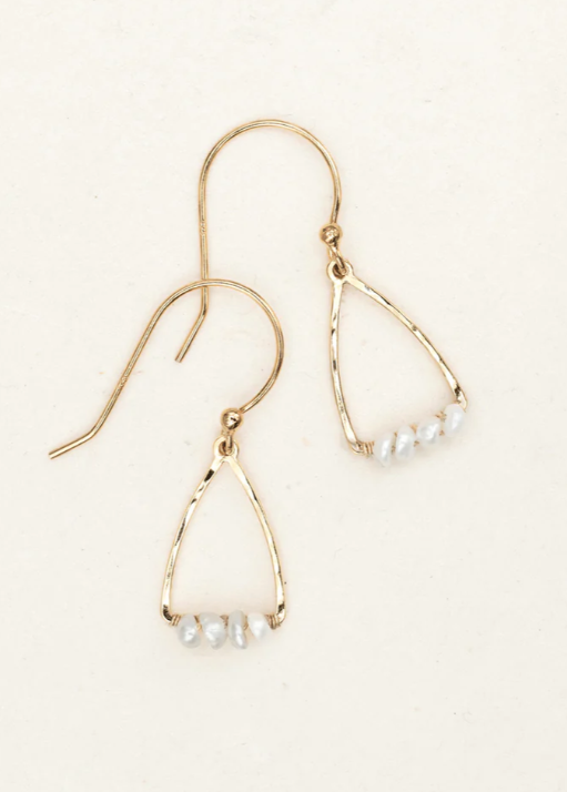 Holly Yashi - Earrings - Miramar Drop (White) #10730
