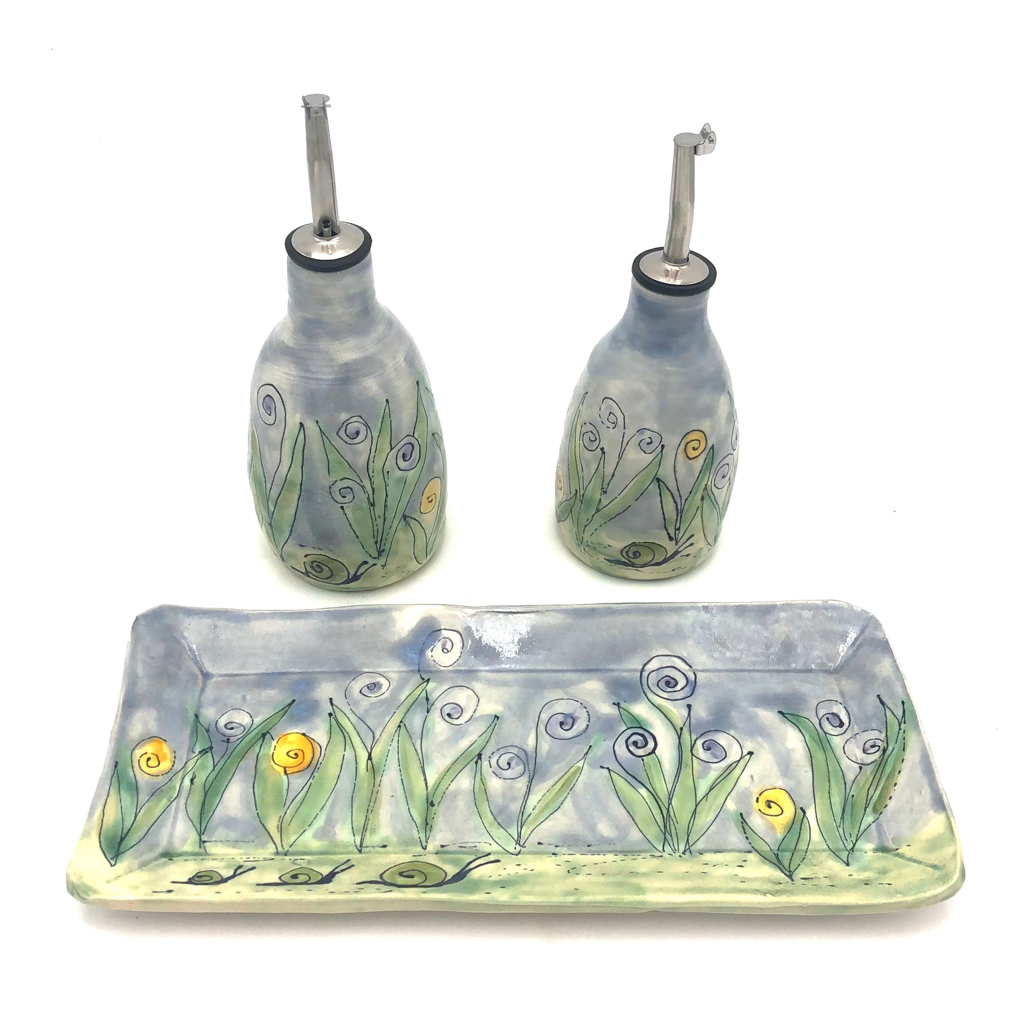 Sullivan - Oil & Vinegar Set - 'Wildflowers found in unexpected places' #DS1378
