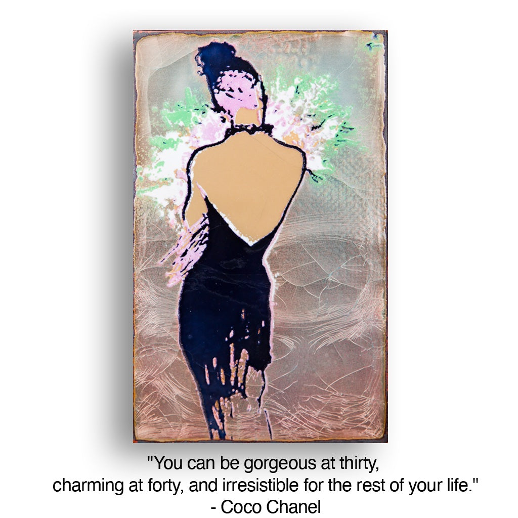 Llew - Spiritiles - Glass Over Copper - 'Timeless' #161