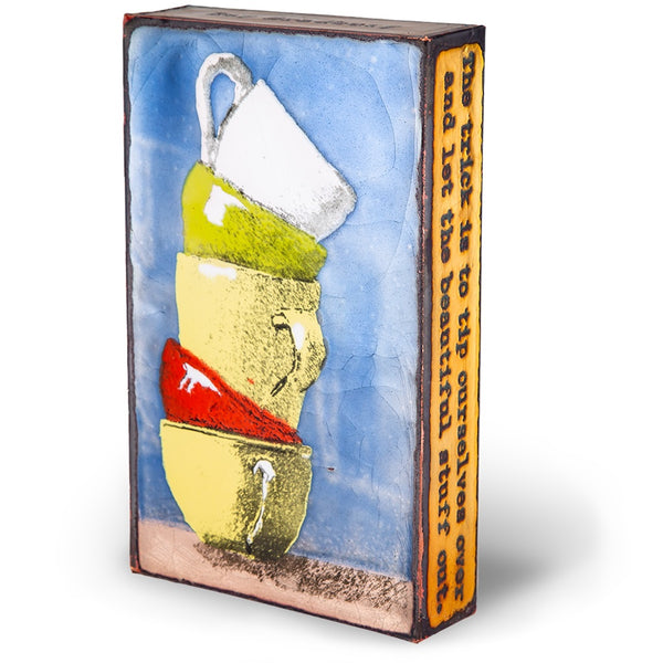 Llew - Spiritiles - Glass Over Copper - "Refill" #188 (RETIRED)