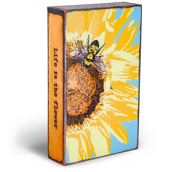 Llew - Spiritile Glass Over Copper - "Nectar" #199