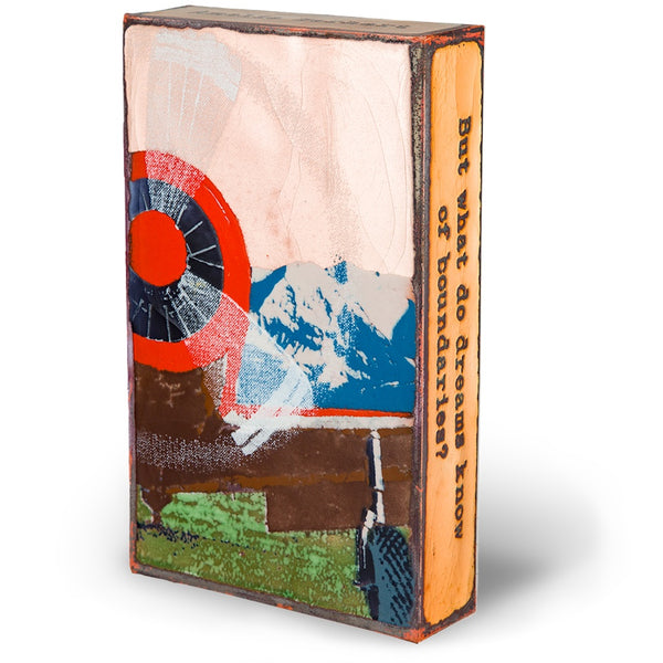 Llew - Spiritiles - Glass Over Copper - "In The Air" #203 (RETIRED)