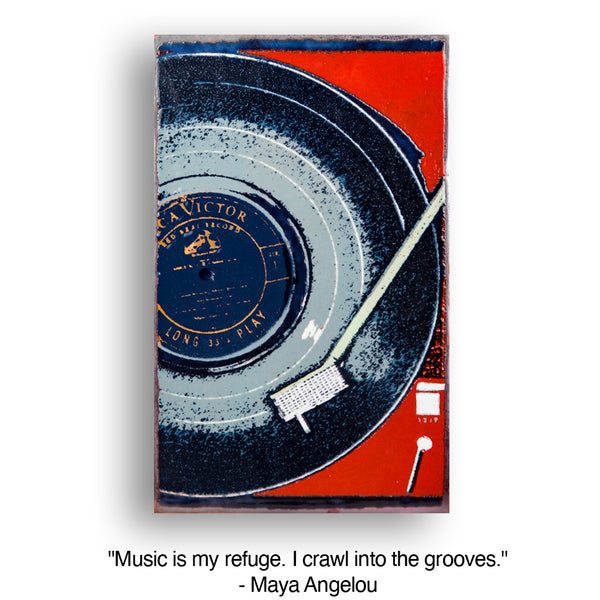 Llew - Spiritiles - Glass Over Copper - "Cue Up" #214