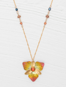 Holly Yashi - Necklace - Orla Pendant (Golden Mist) #23154