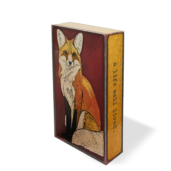 Llew - Spiritile Glass Over Copper - "Untamed" #233