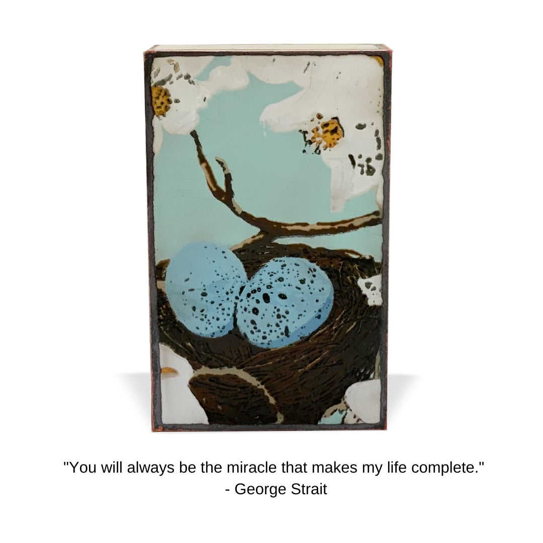 Llew - Spiritiles - Glass Over Copper - "Fulfillment" #238 (RETIRED)
