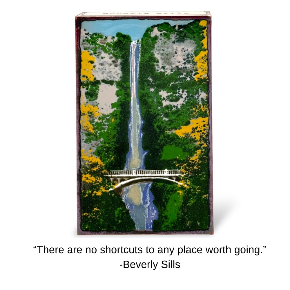 Llew - Spiritile Glass Over Copper - 'Endless Falls' #282