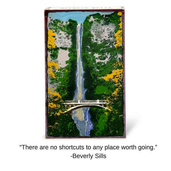 Llew - Spiritile Glass Over Copper - 'Endless Falls' #282