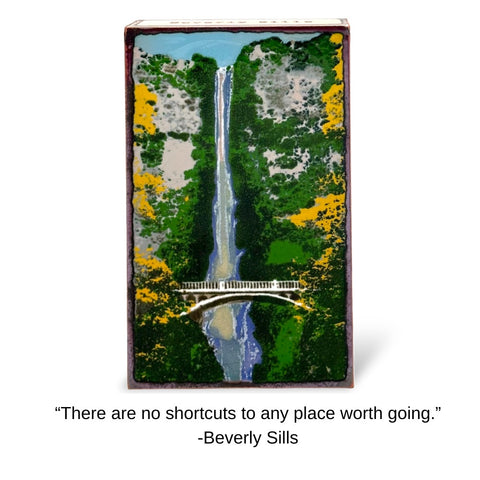 Llew - Spiritile Glass Over Copper - 'Endless Falls' #282