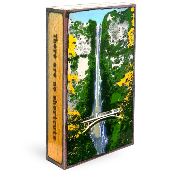 Llew - Spiritile Glass Over Copper - 'Endless Falls' #282