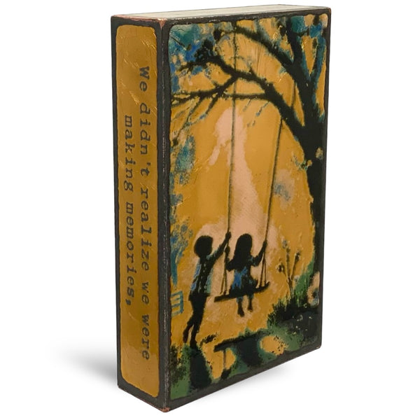 Llew - Spiritiles - Glass Over Copper - "Playtime" #285