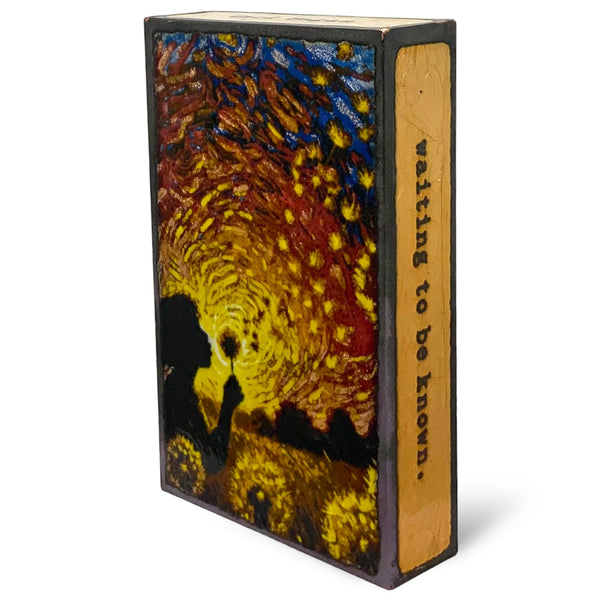 Llew - Spiritiles - Glass Over Copper - "Field of Dreams #286