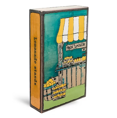 Llew - Spiritiles - Glass Over Copper - "Creating Happiness" #300