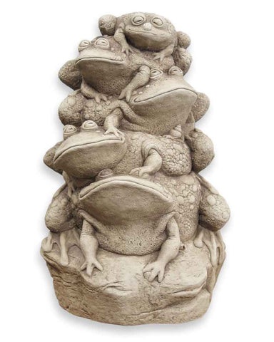 Carruth Studio - Cast Stone Sculpture - 'Leap Frog' #308A