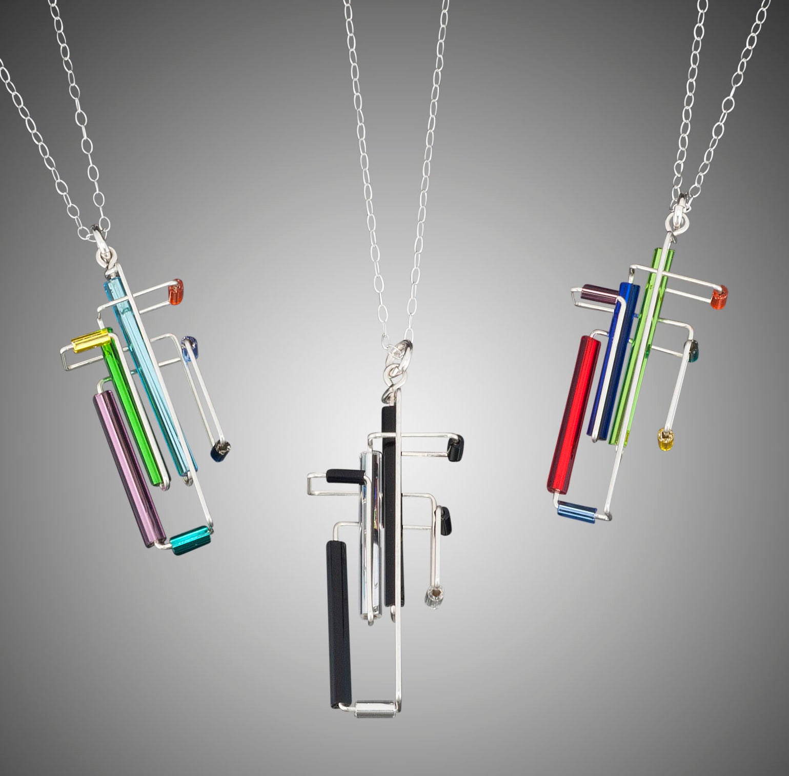 Barbie Levy - Necklace - Barb Wire - 3D Series (Assorted Designs) #BWN-3D