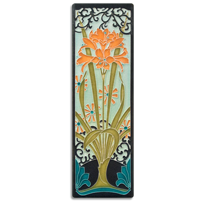 Motawi Tileworks - 4"x 12" Tile - 'Amaryllis' (Tangerine) #4128