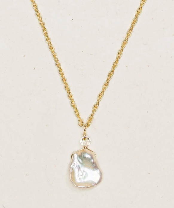 Holly Yashi - Necklace - Margo Pendant (Blush/Gold) #62110