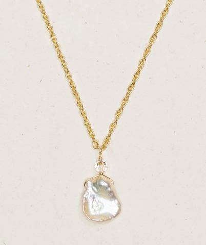 Holly Yashi - Necklace - Margo Pendant (Blush/Gold) #62110