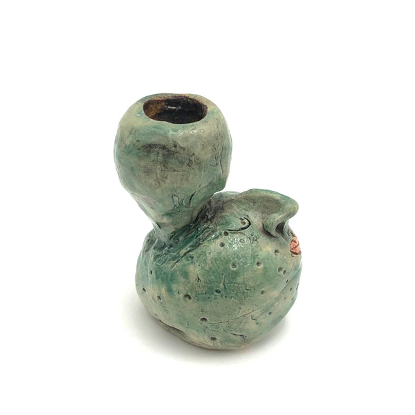 Kelly Aaron - Ceramic Candle Holder - Moon #2