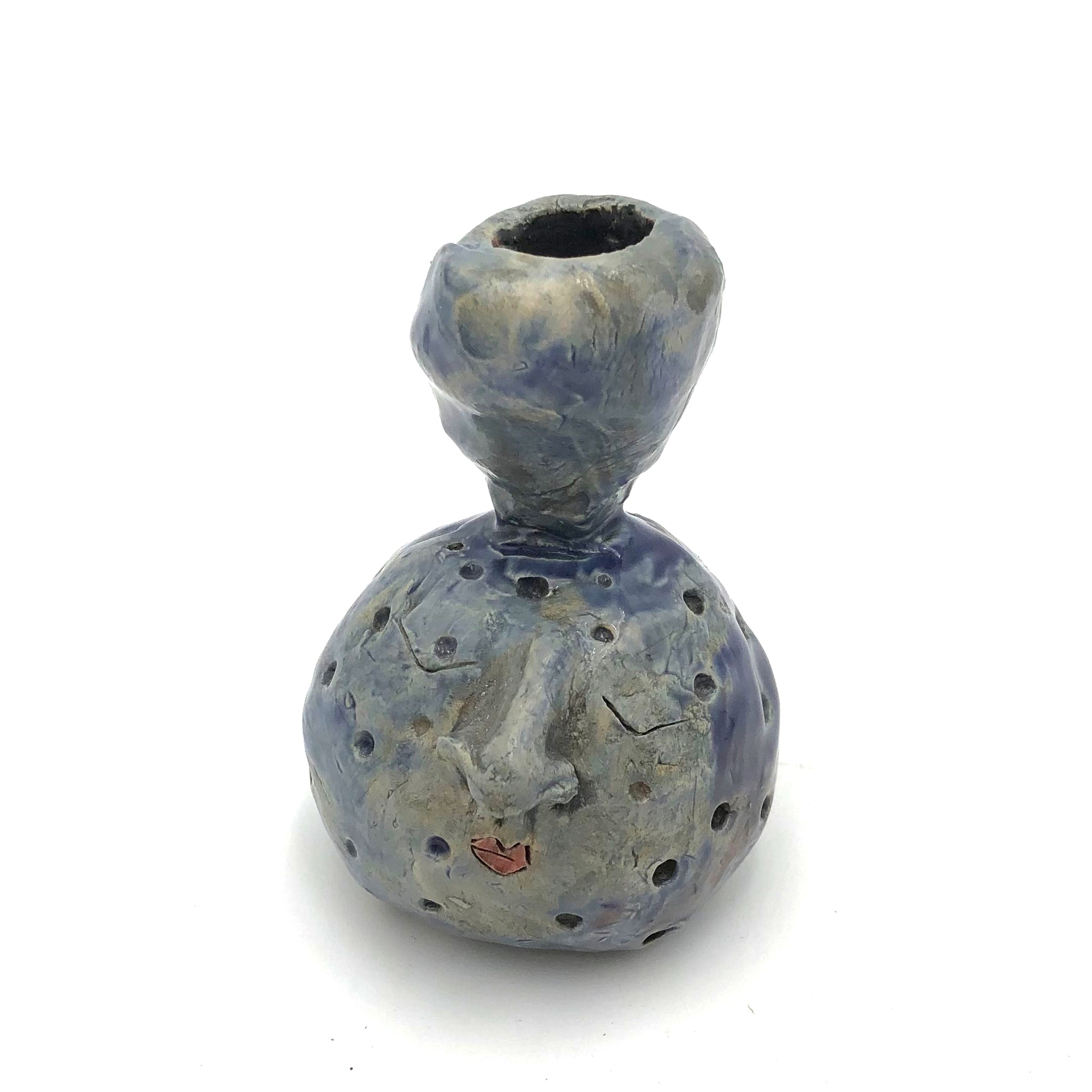 Kelly Aaron - Ceramic Candle Holder - Moon #3