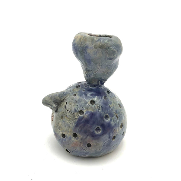 Kelly Aaron - Ceramic Candle Holder - Moon #3