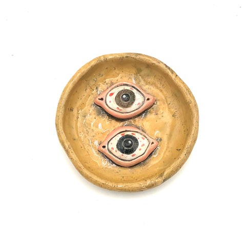 Kelly Aaron - Chunky Ceramic Eyeball Plate