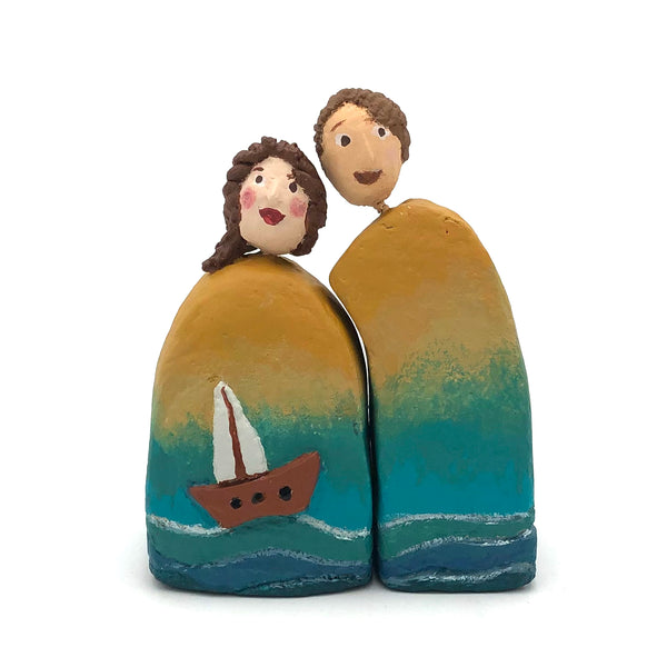 Azadeh Haghshenas - Paper Mache Sculpture - Matching Couples (Assorted Designs)