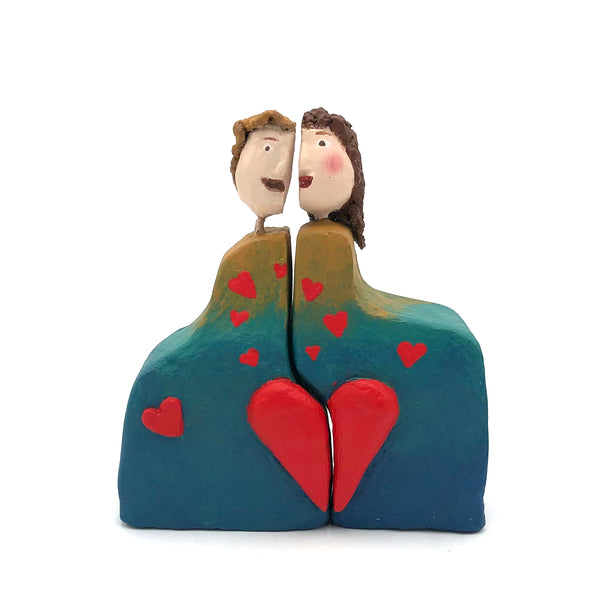 Azadeh Haghshenas - Paper Mache Sculpture - Matching Couples (Assorted Designs)