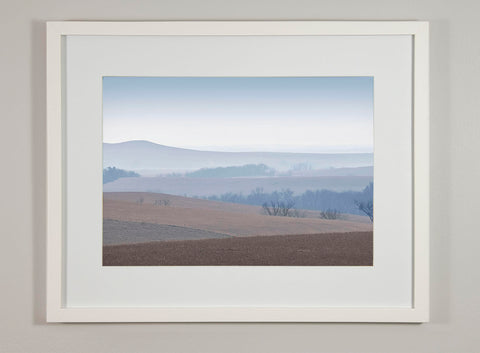 Betsy Forcade - 12" x 20" Archival Pigment Print - Framed to 19" x 26" - 'Autumn Fog' (2011)