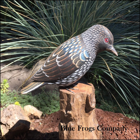 Blue Frogs Company - Bird Sculpture (Starling) #B-100