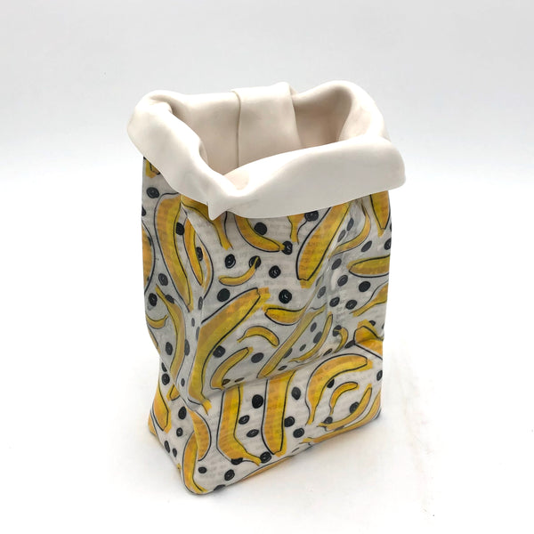 Chandra Beadleston - Ceramic Bag Sculpture - Large (Assorted Designs)