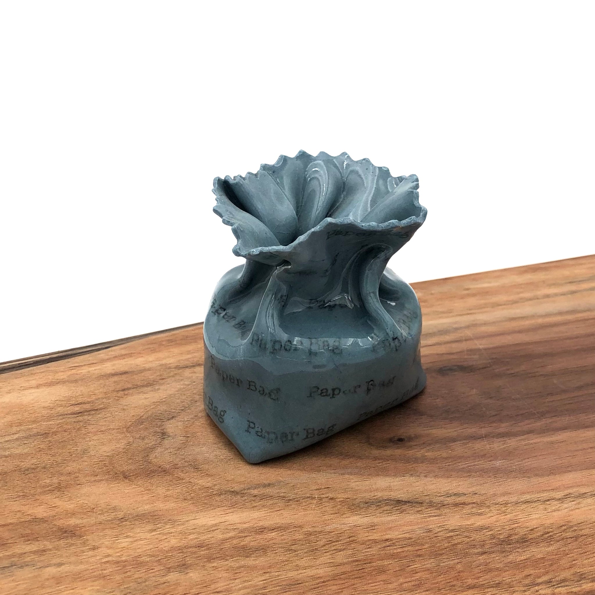 Chandra Beadleston - Ceramic Bag Sculpture - Small August 2024 Edition (Assorted Designs)