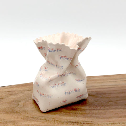 Chandra Beadleston - Ceramic Bag Sculpture - Small (Assorted Designs - 2025 Edition)