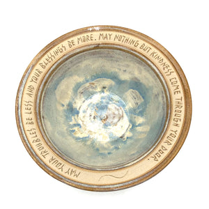 Bryan Becker - Large Bowl - "May Your Troubles Be Less"