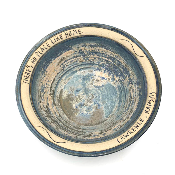 Bryan Becker - Large Bowl - "There's No Place Like Home (Top) / Lawrence KS (Bottom)"