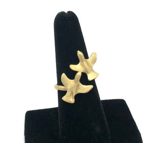 Blackwing Metals - Ring - 2 Soaring Birds #AR12