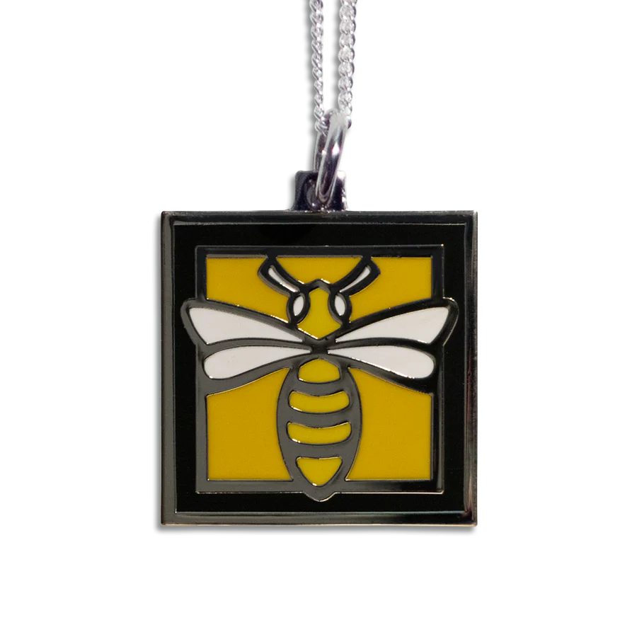 Motawi Tileworks - Necklace - Bee Pendant (Black Border)