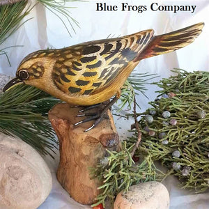 Blue Frogs Company - Bird Sculpture (Brown Creeper) #B-37