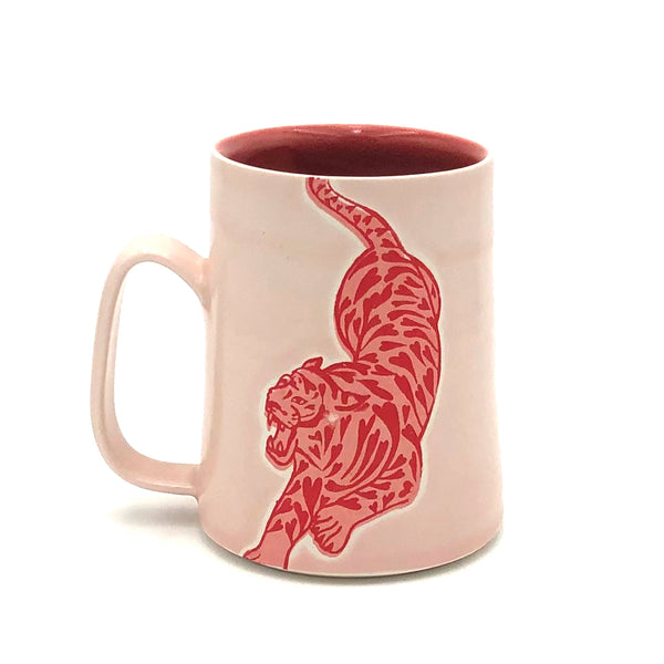 City in Bloom Ceramics - 14oz 'Essential' Mug - Tiger (Assorted Designs)