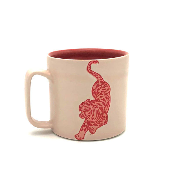 City in Bloom Ceramics - 14oz 'Essential' Mug - Tiger (Assorted Designs)