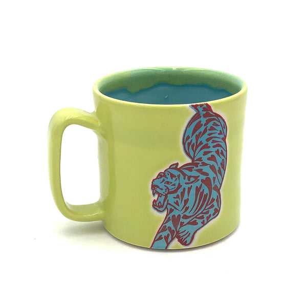 City in Bloom Ceramics - 14oz 'Essential' Mug - Tiger (Assorted Designs)