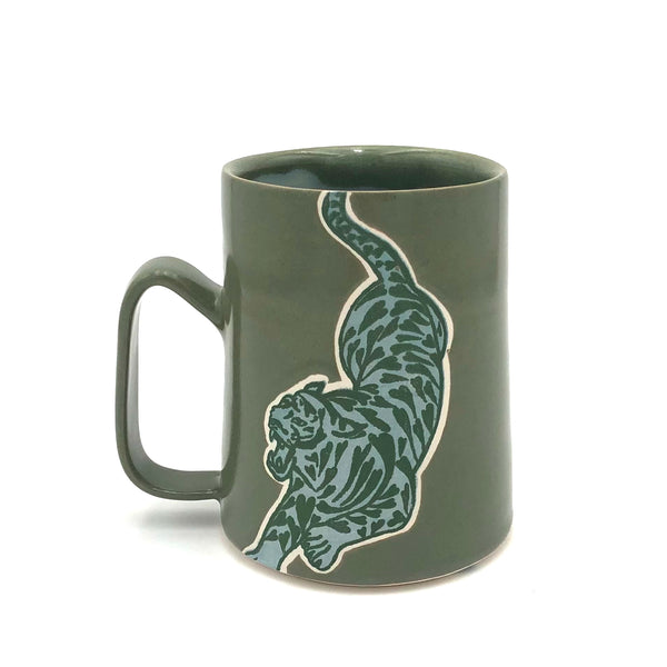 City in Bloom Ceramics - 14oz 'Essential' Mug - Tiger (Assorted Designs)